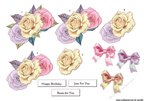 Step By Step Pastel Roses