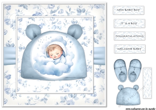 Baby Boy Vintage Topper 1
