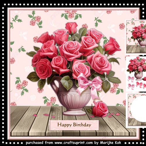 Gorgeous Roses Bouquet Mini Kit