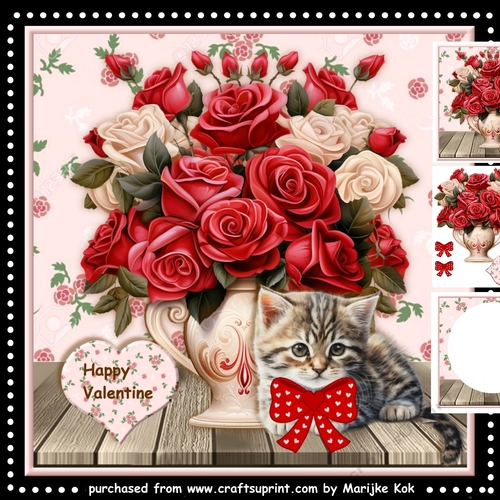 Valentine Roses Mini Kit