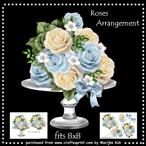 Roses Arrangement Mini Kit