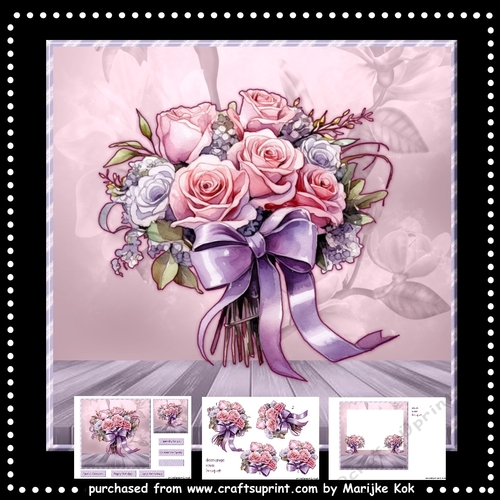 Roses Bouquet mini kit