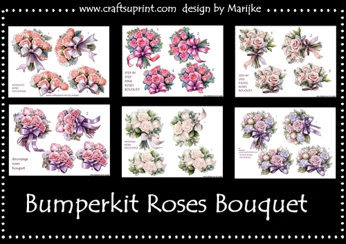 Bumperkit Step By Step Roses Bouquet