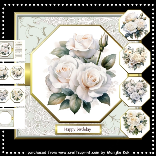 Vintage Roses  Mini Kit