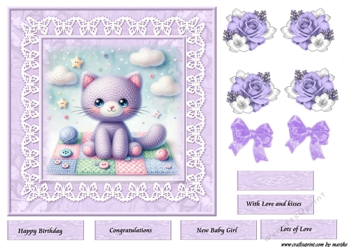 Quick Card Baby Kitten