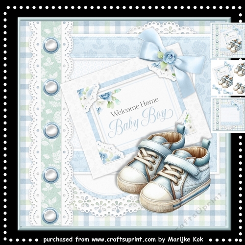 Welcome Baby Boy Mini Kit