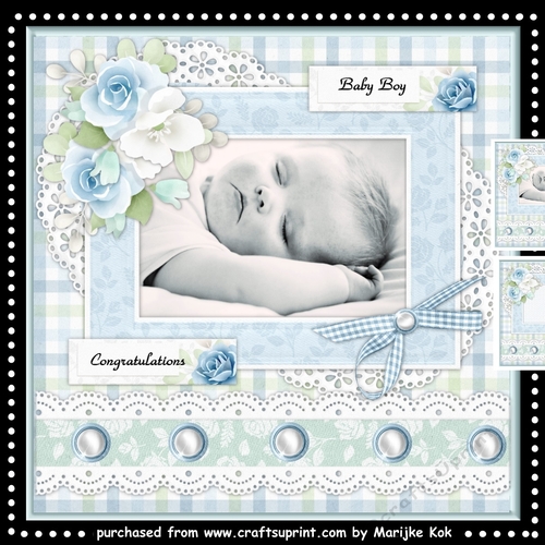 Sweet Baby Boy Mini Kit