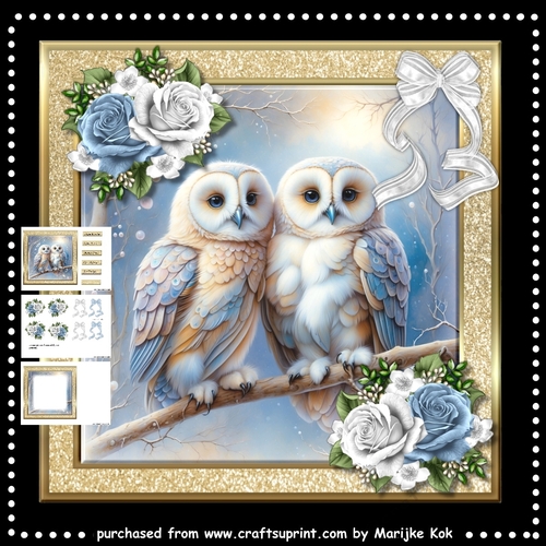 Fluffy Owls  Mini Kit