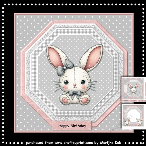 Baby Bunny Birthday  Mini Kit
