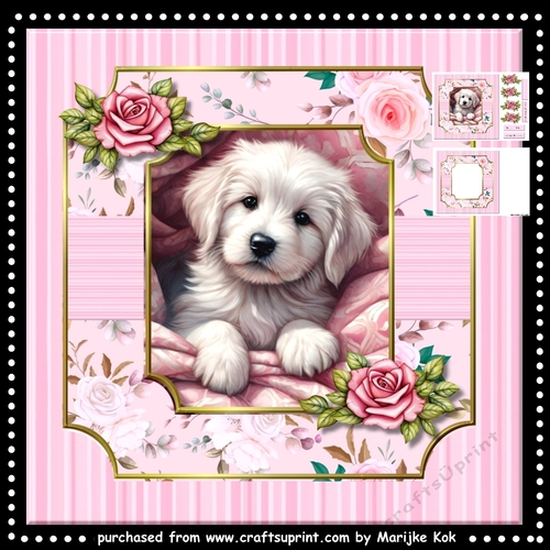 Puppy Love  In Pink Mini Kit