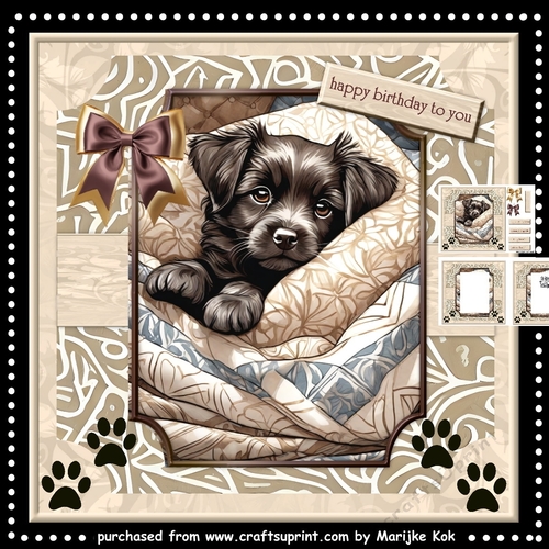 Puppy Love  Birthday Boy  Mini Kit