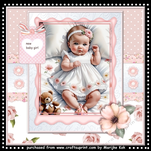 Cute Little Baby Girl  Mini Kit