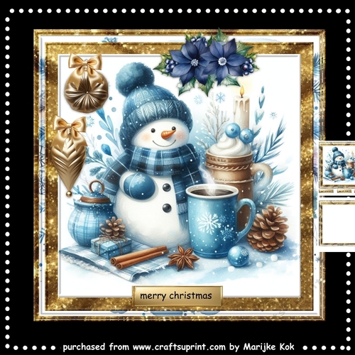 Cute Snowman Mini Kit