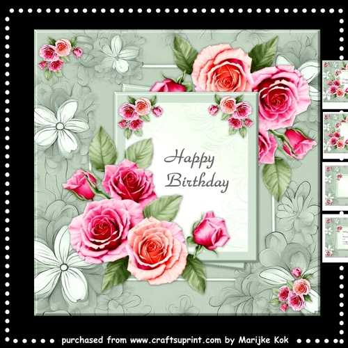 Summer Roses Mini Kit