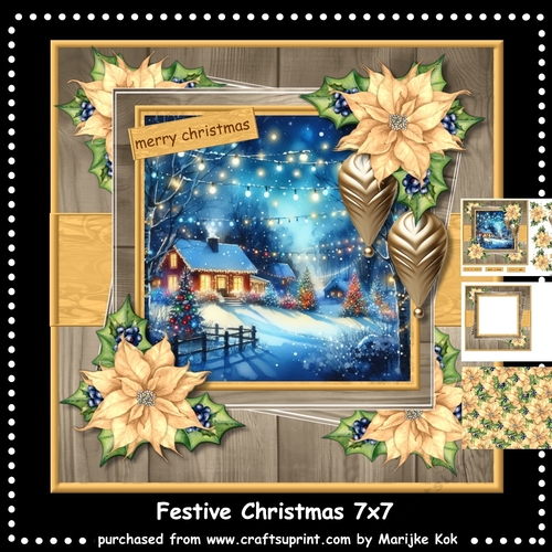 Festive Christmas  Mini Kit