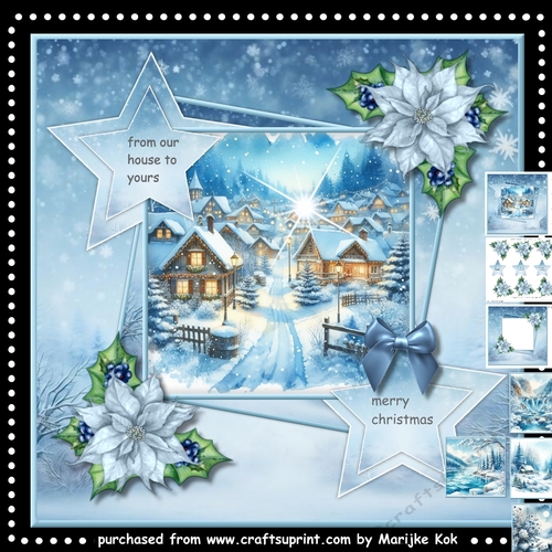 Snowy Villages Mini Kit