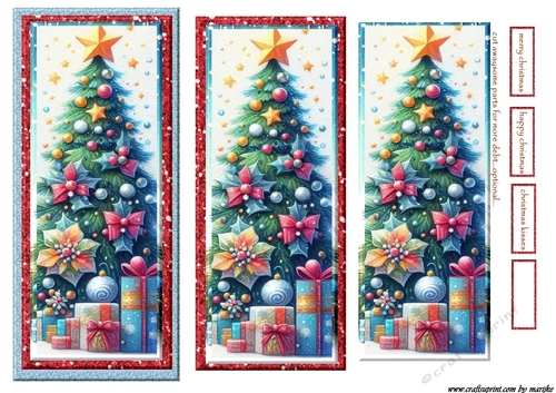Panel  Festive Christmas Presents