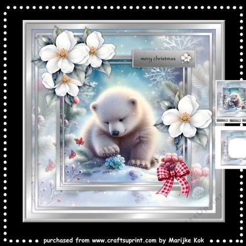 Cute Polar Bear Mini Kit
