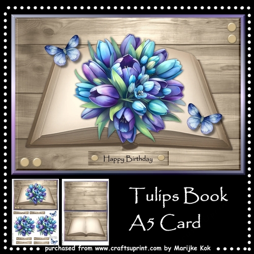 Tulips Book Mini Kit