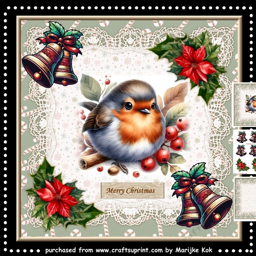 Christmas Robin Mini Kit