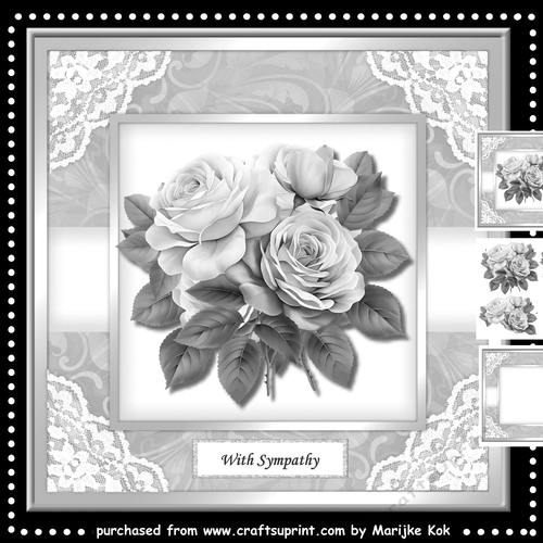 Sympathy Roses Mini Kit