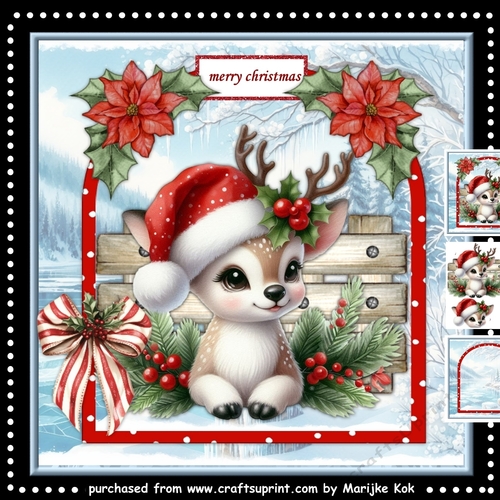 Cute Reindeer Mini Kit