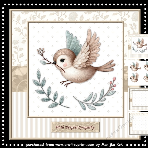 Sympathy Little Bird Mini Kit