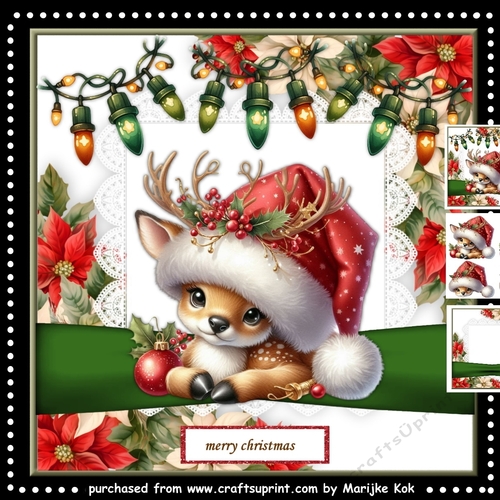 Cute Reindeer Mini Kit
