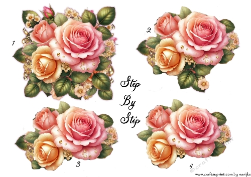 Step By Step Vintage Roses 