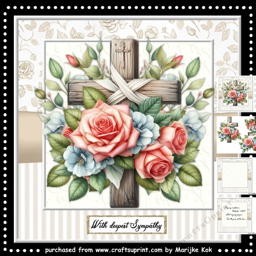 Sympathy Cross Mini Kit