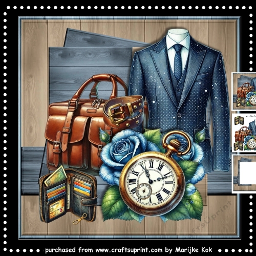 Male CardTo a Classic  Mini Kit