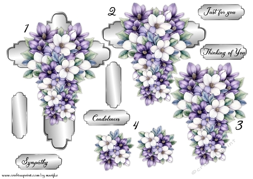 Step By Step Sympathy Cross & Magnolia´s  Request