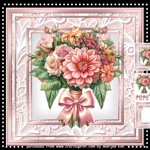 Mixed Flowers Bouquet Mini Kit