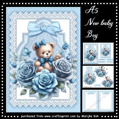 A5 new baby Boy mini Kit