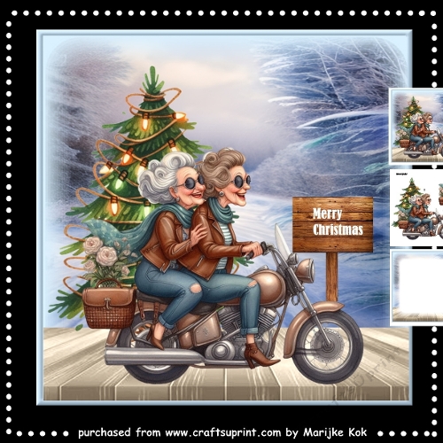 Crazy Christmas Ladies Mini Kit