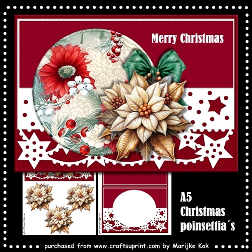 cup1378956_936 - A5  Golden Poinsettia´s Mini Kit