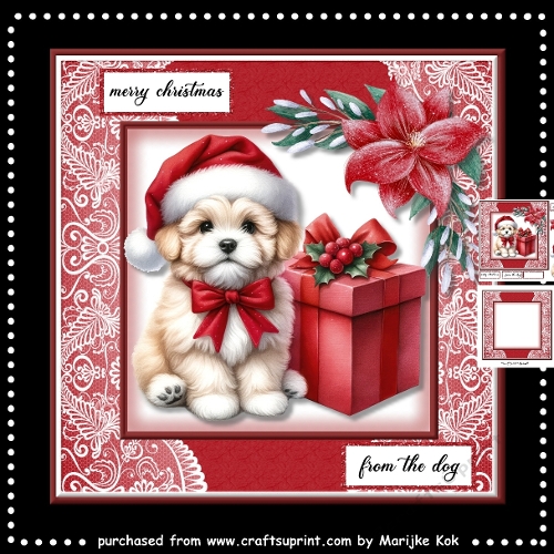 Christmas Puppy Presents Mini Kit