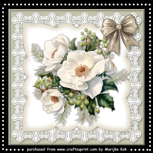 Christmas Roses Mini Kit