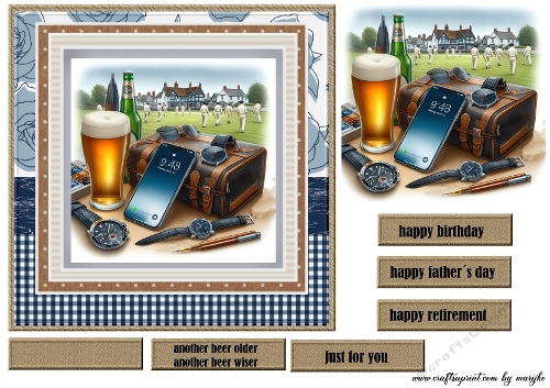 Male Card  Another  Beer Older
