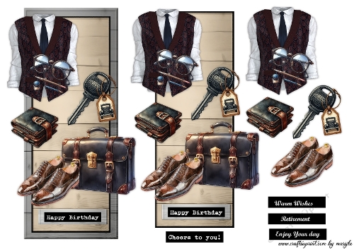 Male Card Panel  