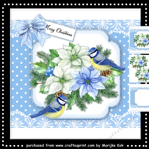  Christmas Flowers mini Kit