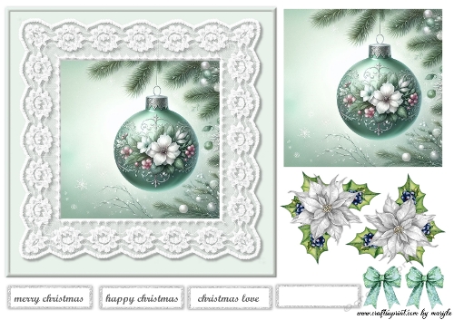 Quick Card Christmas In Mint 
