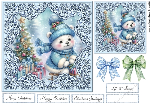 Santa´s Little Helper Card 2