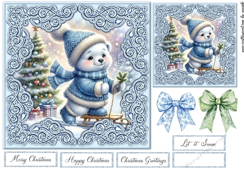 Santa´s Little Helper Card 4