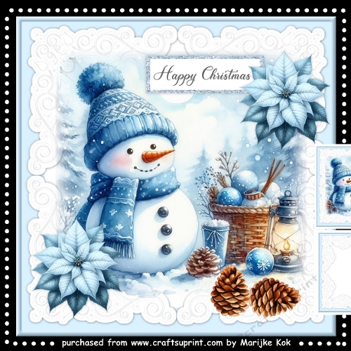 Happy Snowman Mini Kit
