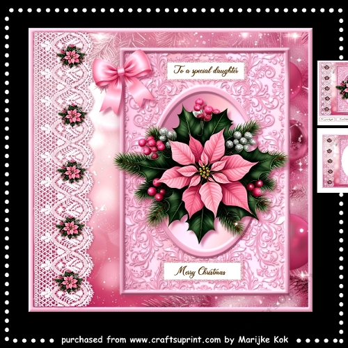 Pink Christmas Beauty  Mini Kit