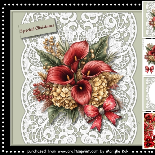  Calla´s and Lace  Mini Kit