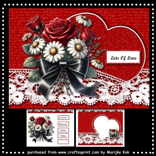 Romantic Roses Bouquet Mini Kit