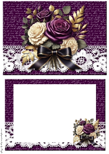 Quick Card Gorgeous Roses Bouquet