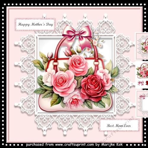 Roses Handbag For Mother